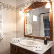 Hotel rural en Ibiza – Baño habitación 1